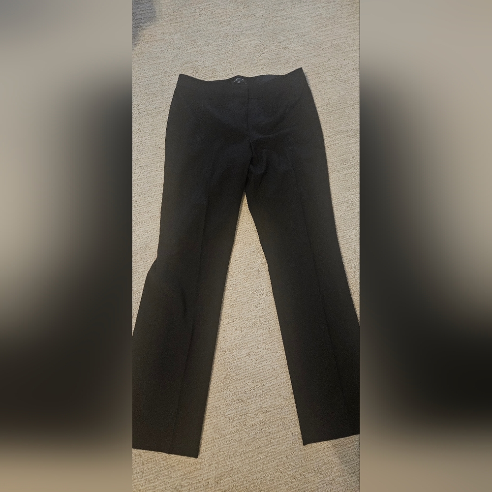 Lafayette 148 New York Classic Black Trousers Size 12